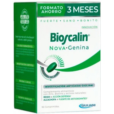 Comprar BIOSCALIN NOVA GENINA 90 COMPRIMIDOS al mejor precio en NuestraFarma, tu farmacia online
