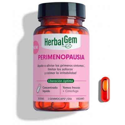 Comprar HERBALGEM PERIMENOPAUSIA 30 CAPSULAS al mejor precio en NuestraFarma, tu farmacia online