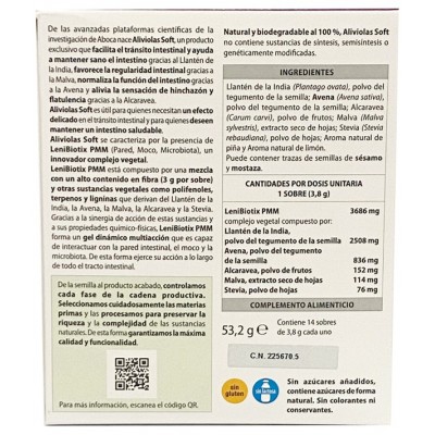 Comprar ABOCA ALIVIOLAS SOFT SABOR PIÑA 14 SOBRES al mejor precio en NuestraFarma, tu farmacia online