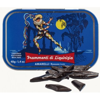 AMARELLI REGALIZ ARLECCHINO ROMBETTI PASTILLAS DE REGALIZ SABOR ANIS 40 G