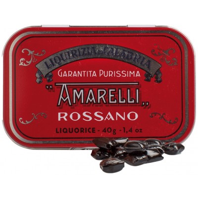 Comprar AMARELLI REGALIZ ROSSA SPEZZATINA PASTILLAS DE REGALIZ 40 G al mejor precio en NuestraFarma, tu farmacia online