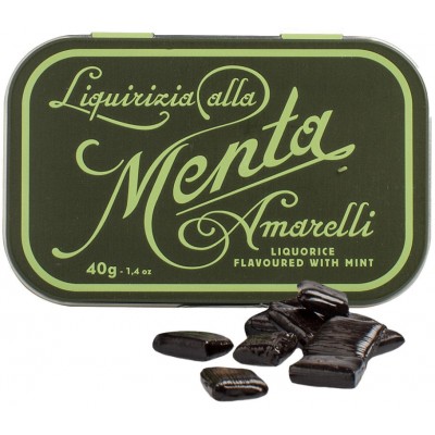 Comprar AMARELLI GREEN FAVETTE PASTILLAS DE REGALIZ SABOR MENTA 40 G al mejor precio en NuestraFarma, tu farmacia online