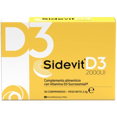Comprar SIDEVIT D3 30 COMPRIMIDOS al mejor precio en NuestraFarma, tu farmacia online