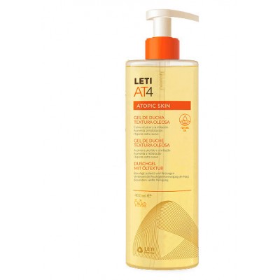Comprar LETIAT4 GEL DE DUCHA CON TEXTURA OLEOSA 400 ML al mejor precio en NuestraFarma, tu farmacia online