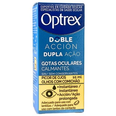 Comprar OPTREX DOBLE ACCION PICOR OJOS 10 ML al mejor precio en NuestraFarma, tu farmacia online