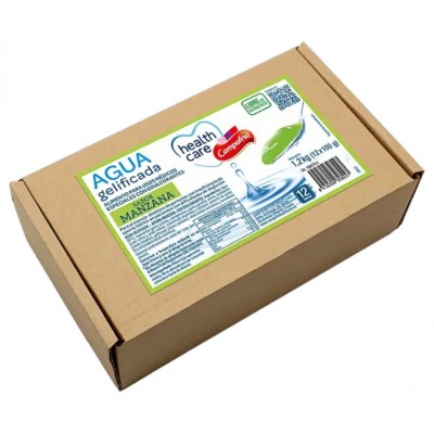 Comprar CAMPOFRIO HEALTHCARE AGUA GELIFICADA 12 TARRINAS 100 G SABOR MANZANA al mejor precio en NuestraFarma, tu farmacia online