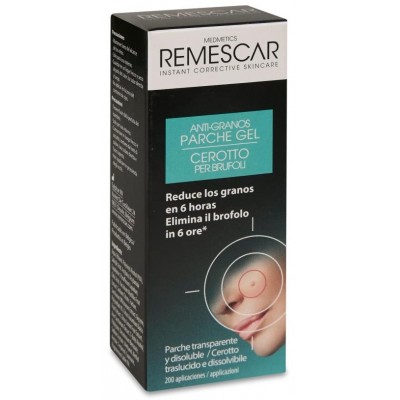 Comprar REMESCAR PIMPLE PATCH ANTI-GRANOS PARCHE GEL 10 ML 200 APLICACIONES al mejor precio en NuestraFarma, tu farmacia online