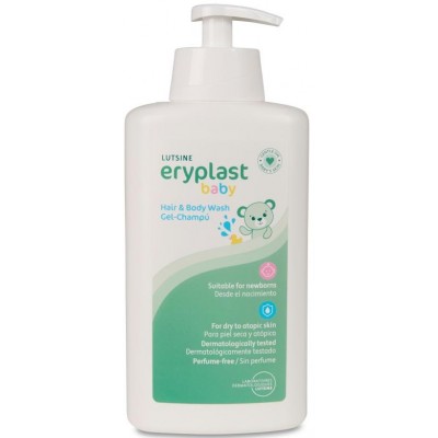 Comprar LUTSINE ERYPLAST BABY GEL-CHAMPU 500 ML al mejor precio en NuestraFarma, tu farmacia online