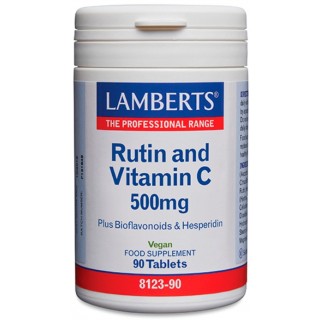 LAMBERTS RUTINA Y VITAMINA C 500 MG 90 TABLETAS 8123