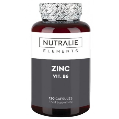 Comprar NUTRALIE ZINC + VITAMINA B6 120 CAPSULAS al mejor precio en NuestraFarma, tu farmacia online