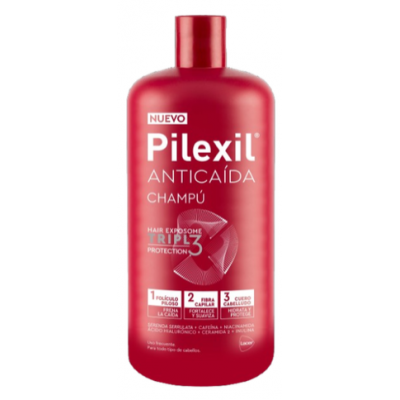 Comprar PILEXIL ANTICAIDA CHAMPU TRIPLE PROTECTION 900 ML al mejor precio en NuestraFarma, tu farmacia online