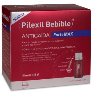PILEXIL BEBIBLE ANTICAIDA FORTEMAX 30 FRASCOS 15 ML