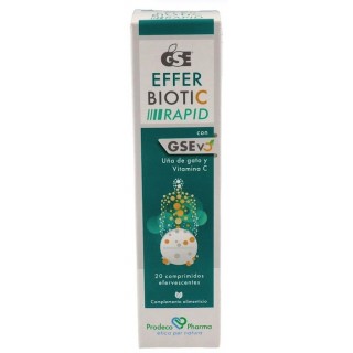GSE EFFERBIOTIC RAPID 20 COMPRIMIDOS EFERVESCENTES