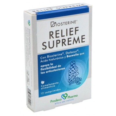 Comprar BIOSTERINE RELIEF SUPREME 12 COMPRIMIDOS al mejor precio en NuestraFarma, tu farmacia online