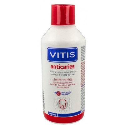Comprar VITIS ANTICARIES COLUTORIO BUCAL 500 ML al mejor precio en NuestraFarma, tu farmacia online