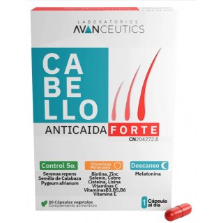 AVANCEUTICS CABELLO FORMULA FORTE 30 CAPSULAS
