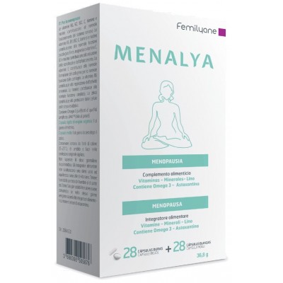 Comprar FEMILYANE MENALYA 28 CAPSULAS DURAS + 28 CAPSULAS BLANDAS al mejor precio en NuestraFarma, tu farmacia online