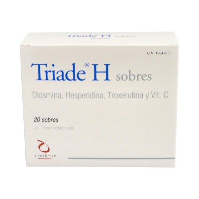 Comprar TRIADE H 20 SOBRES 5 G al mejor precio en NuestraFarma, tu farmacia online