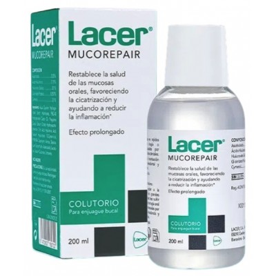 Comprar LACER MUCOREPAIR COLUTORIO 200 ML al mejor precio en NuestraFarma, tu farmacia online