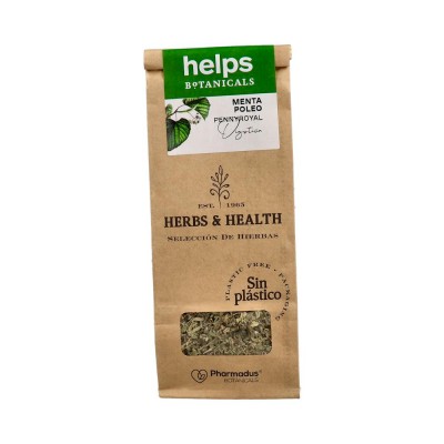 Comprar HELPS MENTA POLEO HOJAS BOLSA 50 G al mejor precio en NuestraFarma, tu farmacia online