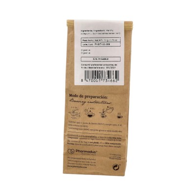 Comprar HELPS MENTA POLEO HOJAS BOLSA 50 G al mejor precio en NuestraFarma, tu farmacia online