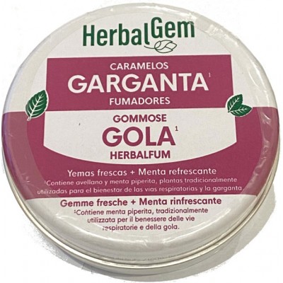 Comprar HERBALGEM CARAMELOS GARGANTA FUMADORES 45G al mejor precio en NuestraFarma, tu farmacia online