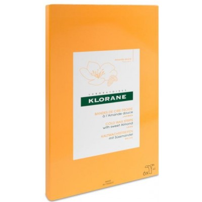 Comprar KLORANE BANDAS DE CERA A LA ALMENDRA DULCE 6 BANDAS al mejor precio en NuestraFarma, tu farmacia online