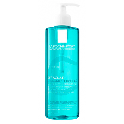 Comprar LA ROCHE POSAY EFFACLAR SUPRAMOLECULAR GEL LIMPIADOR DE SEBO Y POROS 400 ML al mejor precio en NuestraFarma, tu farmacia online