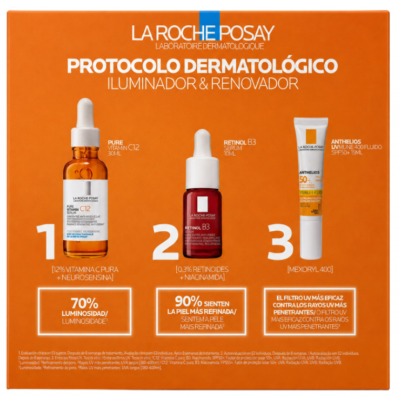 Comprar LA ROCHE-POSAY COFRE PURE VITAMIN C12 al mejor precio en NuestraFarma, tu farmacia online