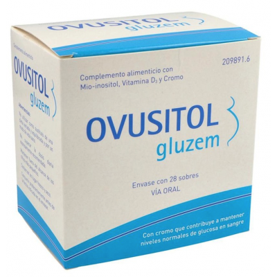 Comprar OVUSITOL GLUZEM 28 SOBRES al mejor precio en NuestraFarma, tu farmacia online