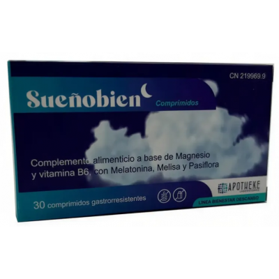 Comprar SUEÑOBIEN 30 COMPRIMIDOS al mejor precio en NuestraFarma, tu farmacia online