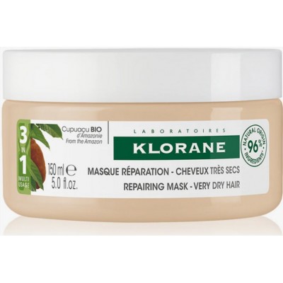Comprar KLORANE MASCARILLA 3 EN 1 AL CUPUAÇU BIO 250 ML al mejor precio en NuestraFarma, tu farmacia online