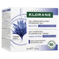 KLORANE GEL CREMA HIDRATANTE REPULPANTE 24H ACIANO BIO + ACIDO HIALURONICO 50 ML