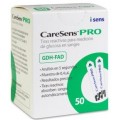 TIRAS REACTIVAS GLUCEMIA CARESENS PRO 50 UNIDADES