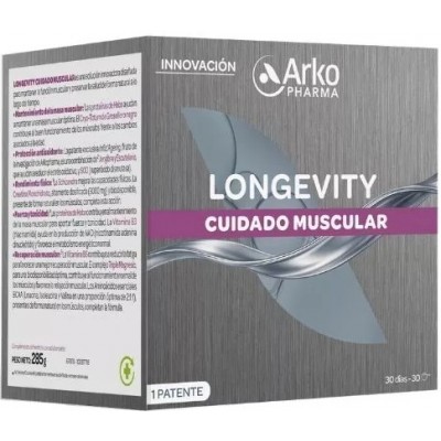 Comprar ARKOPHARMA LONGEVITY CUIDADO MUSCULAR 285 G al mejor precio en NuestraFarma, tu farmacia online