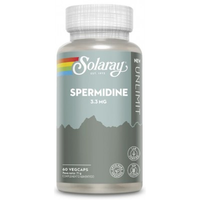 Comprar SOLARAY SPERMIDINE 60 CAPSULAS VEGETALES al mejor precio en NuestraFarma, tu farmacia online