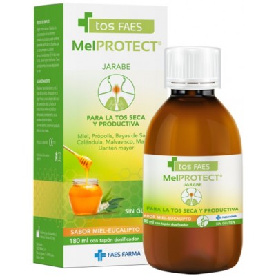 Comprar TOS FAES MELPROTECT JARABE ADULTOS 180 ML al mejor precio en NuestraFarma, tu farmacia online