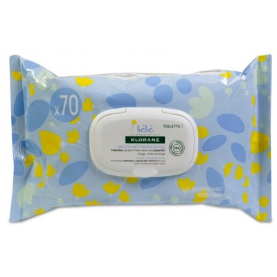 Comprar KLORANE BEBE TOALLITAS AL AGUA 60 TOALLITAS al mejor precio en NuestraFarma, tu farmacia online