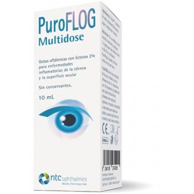 Comprar PUROFLOG SOLUCION OFTALMICA MULTIDOSIS 10 ML al mejor precio en NuestraFarma, tu farmacia online
