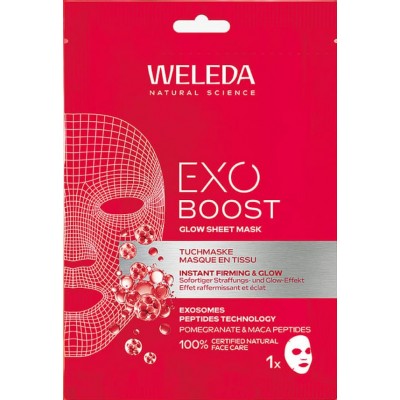 Comprar WELEDA EXO BOOST GLOW SHEET MASK REAFIRMANTE 20 ML al mejor precio en NuestraFarma, tu farmacia online
