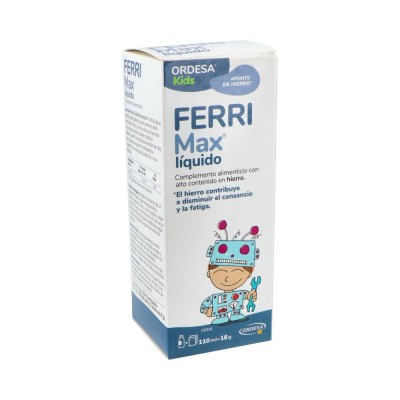 Comprar FERRIMAX LIQUIDO 1 FRASCO 110 ML + 2 SOBRES 9 G al mejor precio en NuestraFarma, tu farmacia online