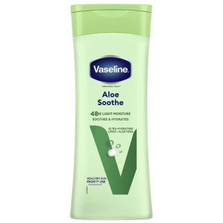 VASELINE INTENSIVE CARE ALOE SOOTHE 48 H LIGHT MOISTURE 400 ML