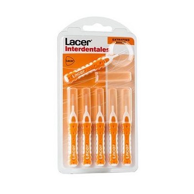 Comprar LACER CEPILLO INTERDENTAL EXTRAFINO SUAVE 6 UNIDADES al mejor precio en NuestraFarma, tu farmacia online