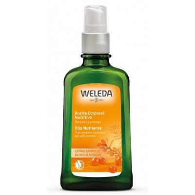 Comprar WELEDA ACEITE CORPORAL NUTRITIVO DE ESPINO AMARILLO 100 ML al mejor precio en NuestraFarma, tu farmacia online