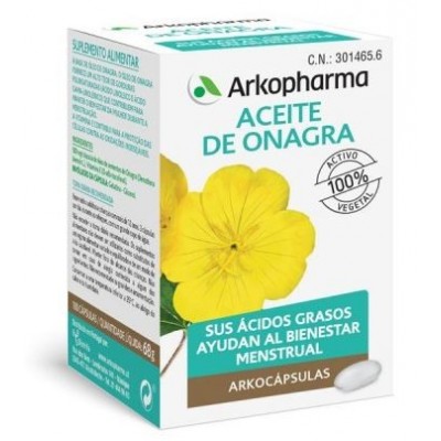 Comprar ARKOCAPSULAS ACEITE DE ONAGRA 100 CAPSULAS al mejor precio en NuestraFarma, tu farmacia online