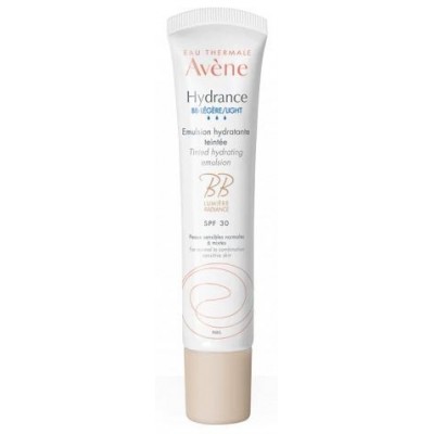 Comprar AVENE HYDRANCE BB-LIGERA EMULSION HIDRATANTE SPF 30 CON COLOR 40 ML al mejor precio en NuestraFarma, tu farmacia online