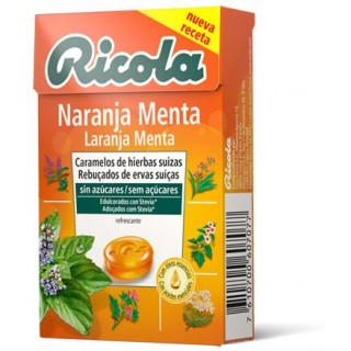 RICOLA CARAMELO NARANJA-MENTA SIN AZUCAR 50 G