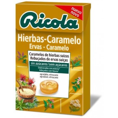 Comprar RICOLA CARAMELO HIERBAS-CARAMELO SIN AZUCAR 50 G al mejor precio en NuestraFarma, tu farmacia online