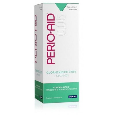 Comprar PERIO AID CHX 0,05% + CPC 0,05% MANTENIMIENTO Y CONTROL COLUTORIO 1000 ML al mejor precio en NuestraFarma, tu farmacia online