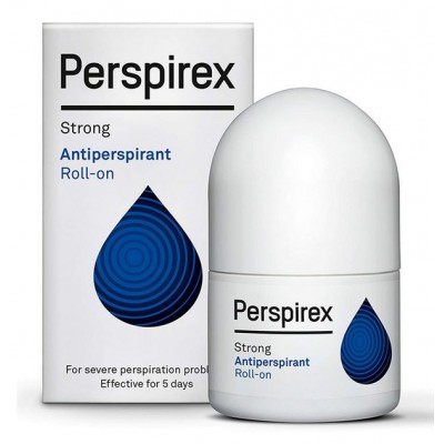 Comprar PERSPIREX STRONG ANTITRANSPIRANTE ROLL-ON 20 ML al mejor precio en NuestraFarma, tu farmacia online
